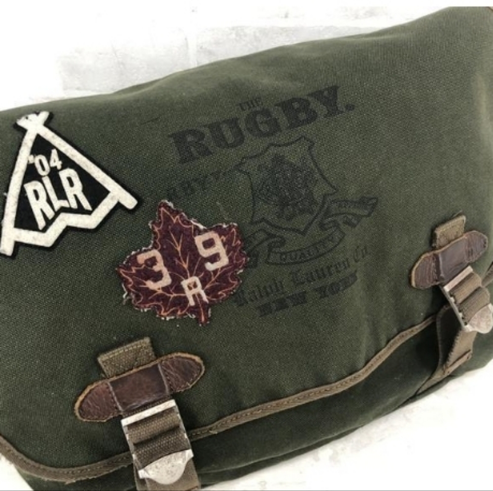 Rare Ralph Lauren Rugby messenger bag